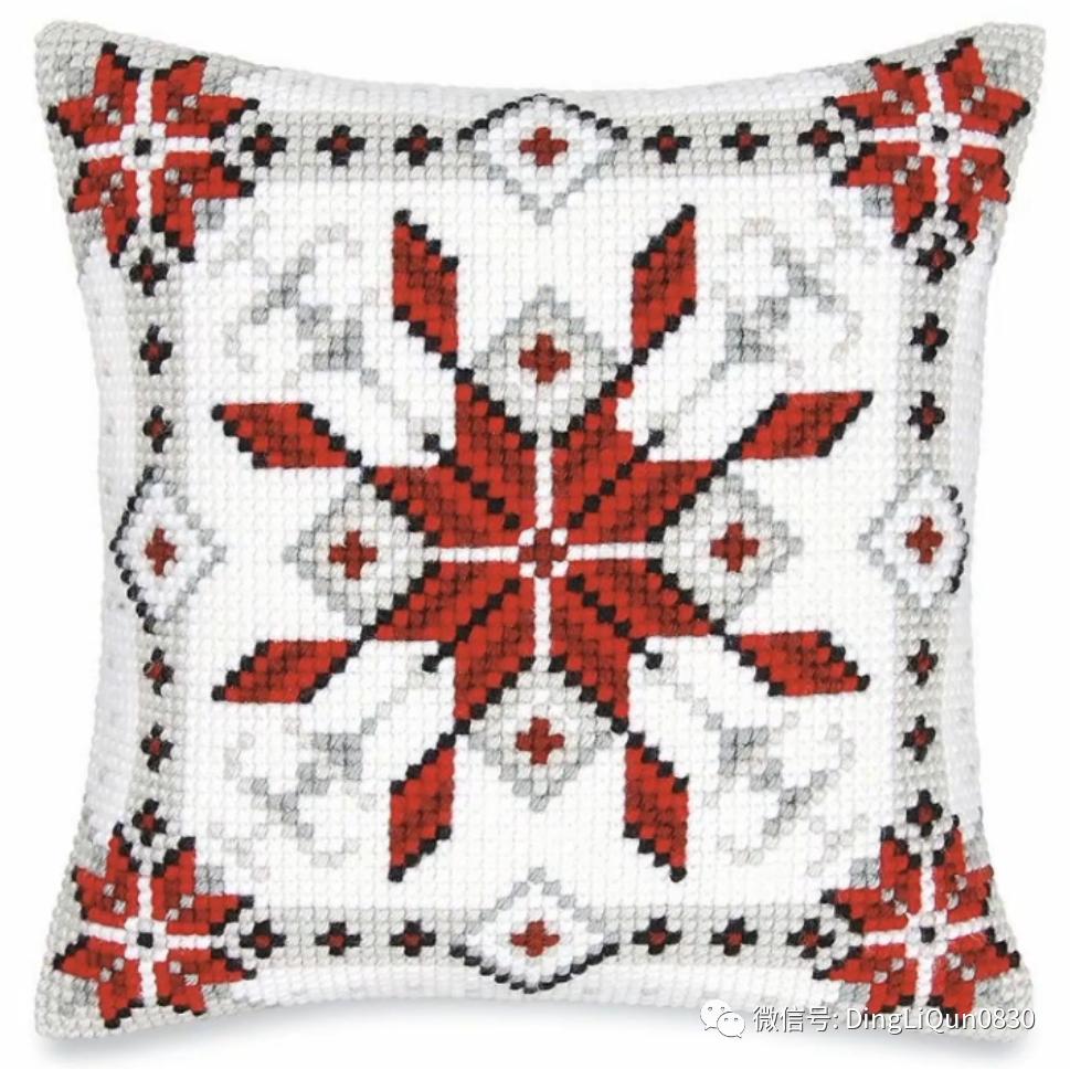 十字绣靠垫套,抱枕靠垫十字绣花样