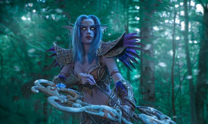 撑伞龙猫,意想不到的cos龙猫