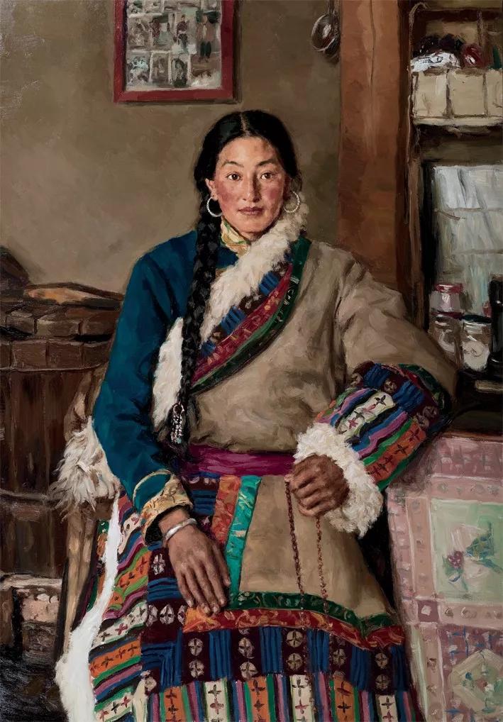 新婚作画拍卖,新婚画妻子