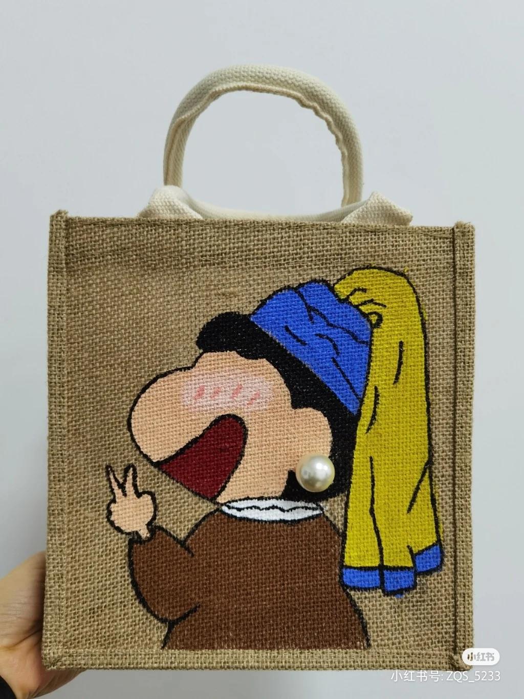 muji哪款麻袋最实用,muji麻袋改造gucci唐老鸭