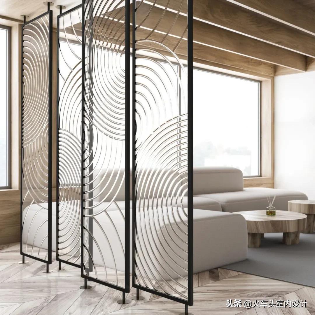 隔断设计高级感现代,极简隔断设计高级感