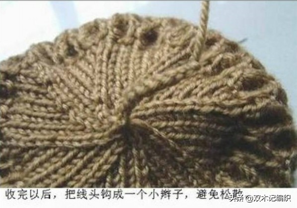 毛线帽子女款老人钩针,中老年女士毛线帽子冬季教程