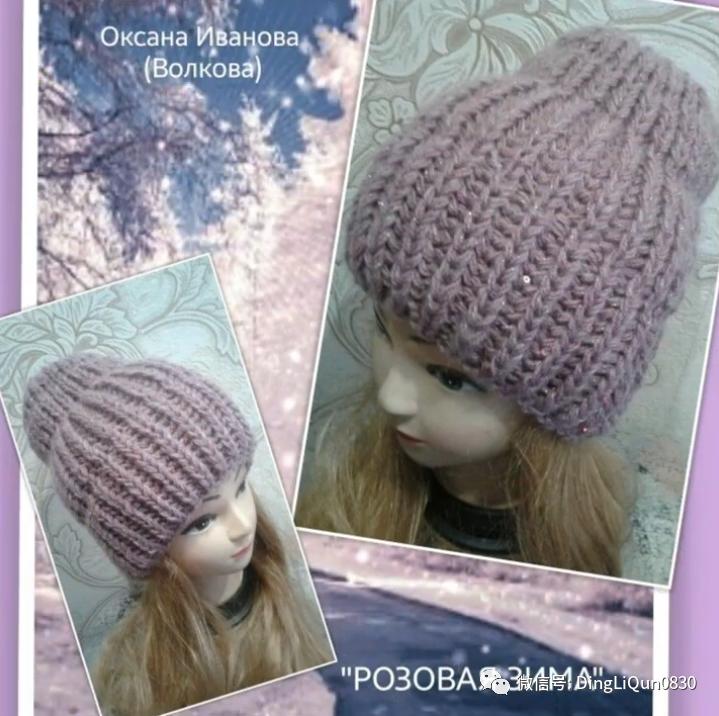 针织特色造型帽子,针织帽原创设计分享