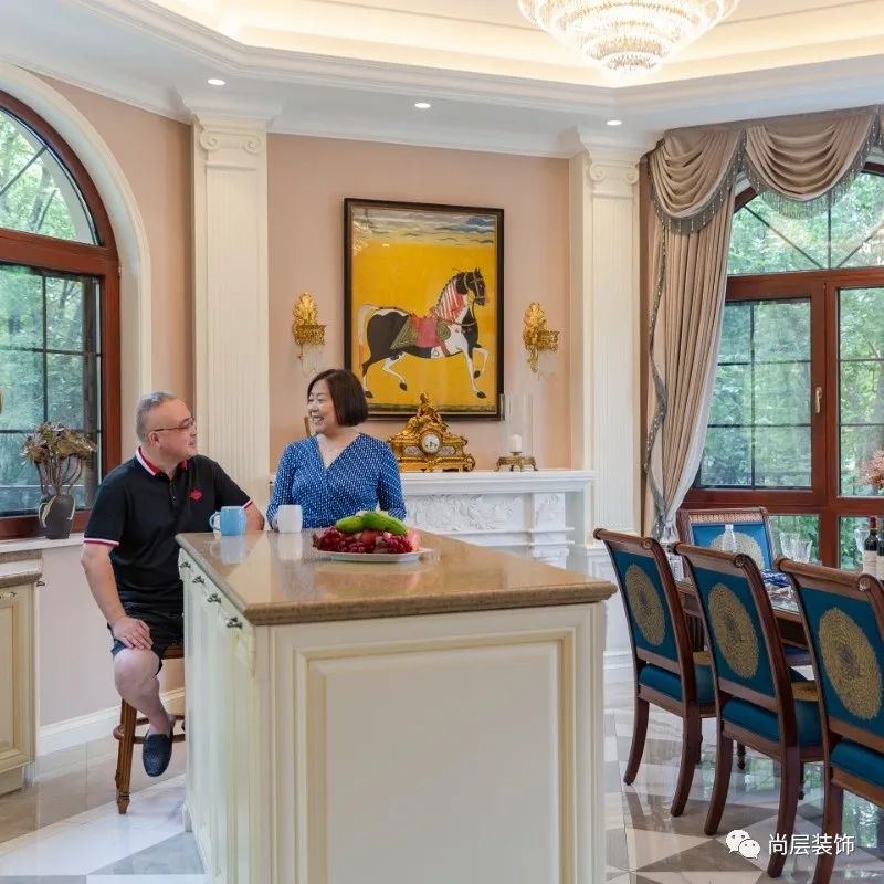 九溪墅精装修效果图,世茂九溪墅国风合院别墅