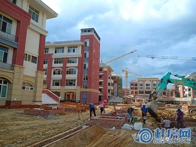 大手笔！临桂灵川七星几所新学校将投入使用，建设现场实拍图来了