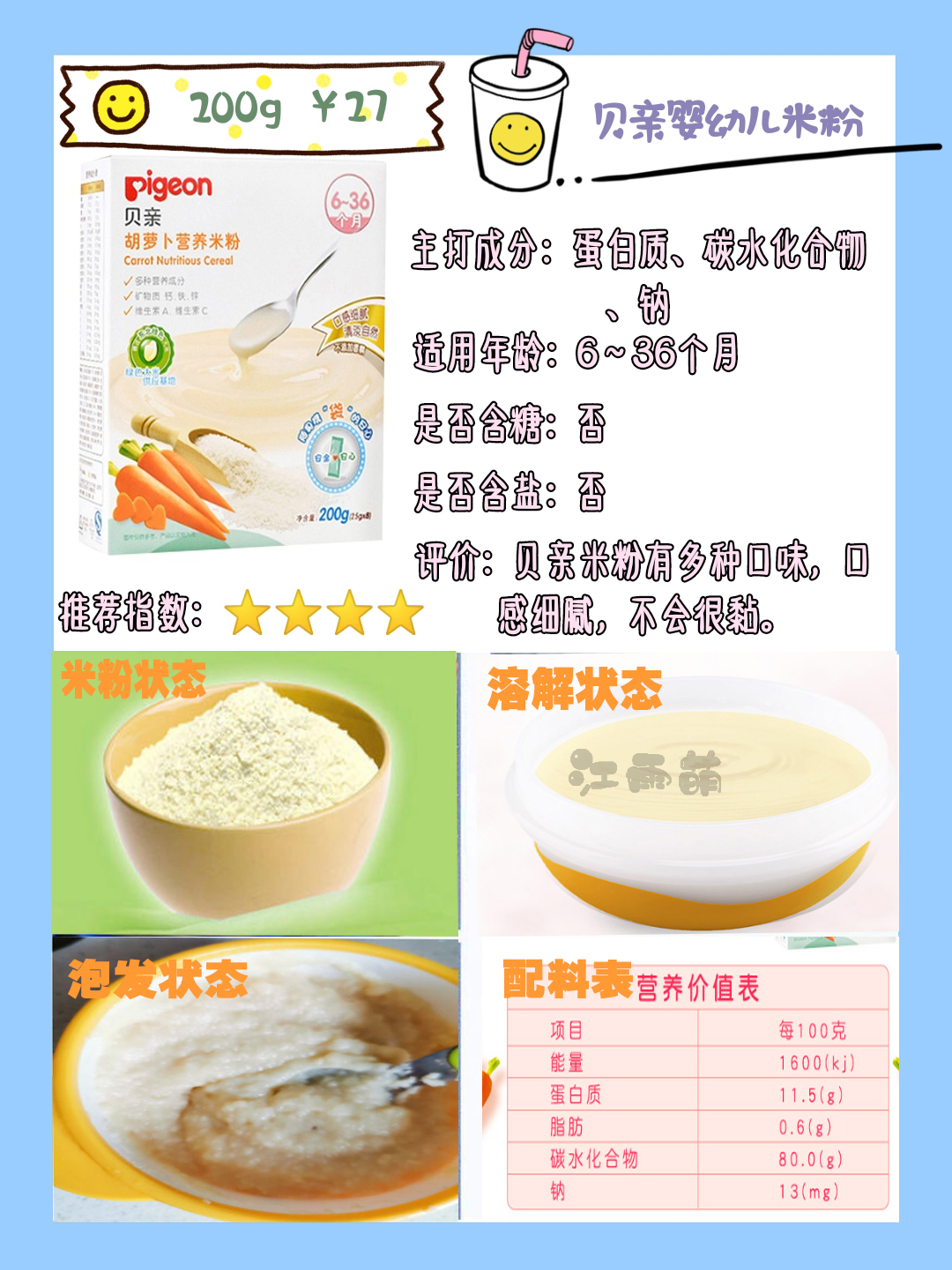 宝宝的第1口米粉怎么加,婴儿的第一口辅食米粉怎么吃