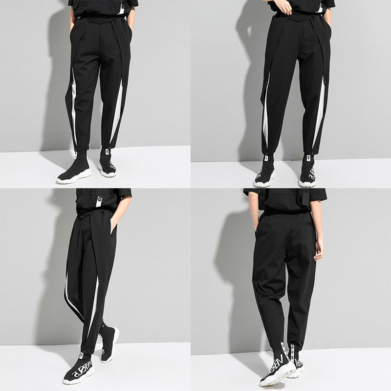 哈伦裤可以搭配什么毛衣,哈伦裤可以搭配的上装