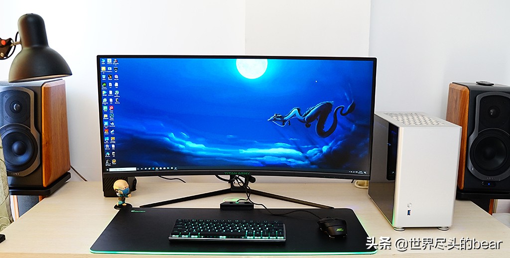 泰坦军团a34qgn曲面带鱼屏实测,泰坦军团a34qgn曲面屏评测