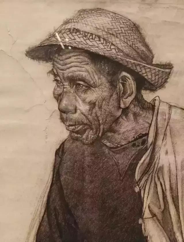 全国素描比赛第一名,九大美院素描欣赏