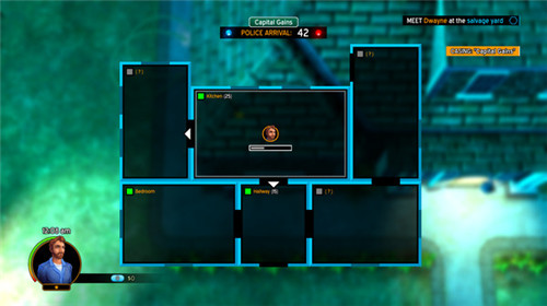 游戏主角逃跑的场景,主角一直在逃亡的游戏