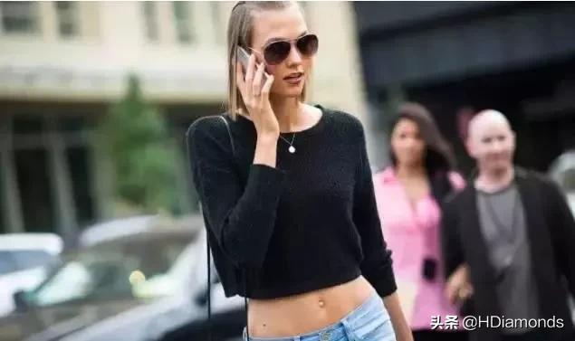 多种戴法的毛衣链,毛衣链戴多长好看