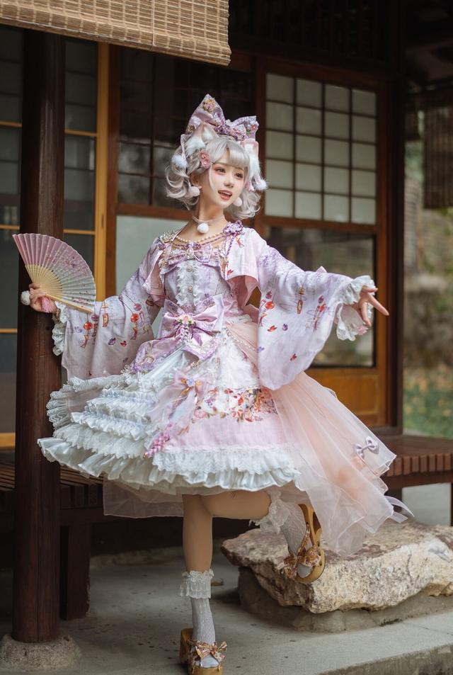 中国风洛丽塔写真,最近流行洛丽塔