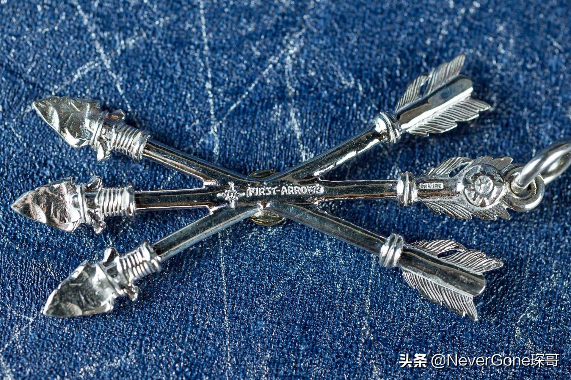 日本复古银饰——FirstArrows项链开箱+2年旧化