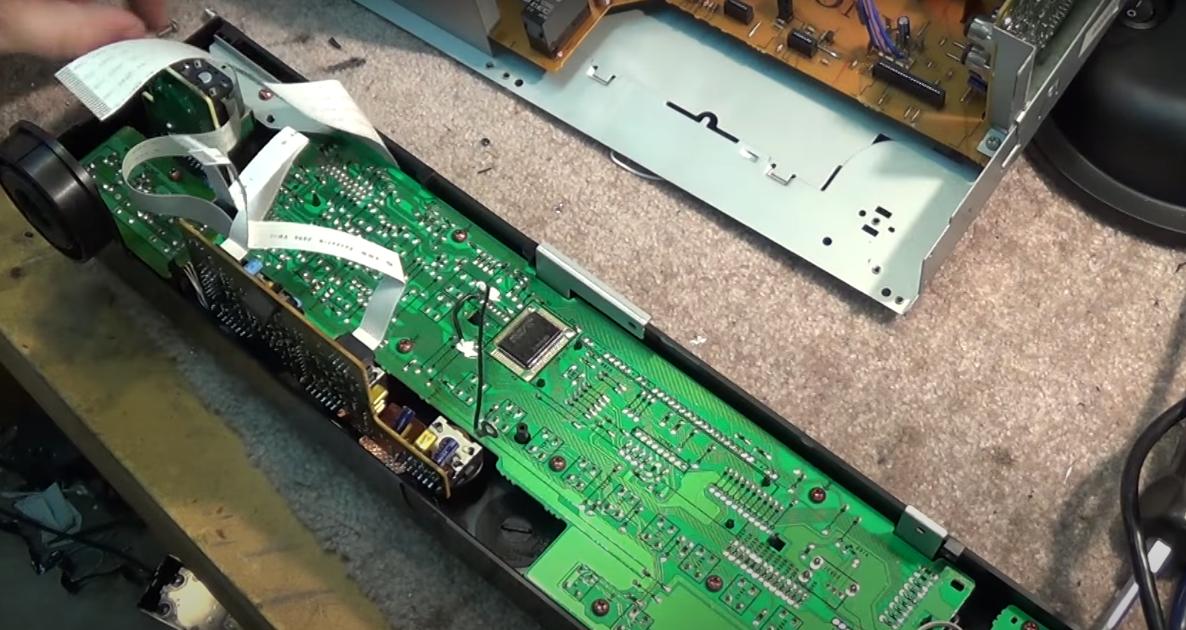 SONYSTRAV570功放机,拆解维修,采用STK4192II厚膜功率放大