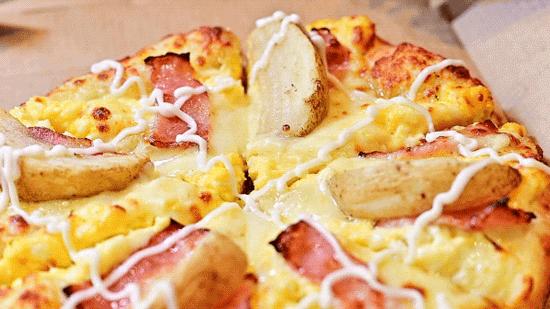 比萨买1送1，就3天，30min送到家，奥利给