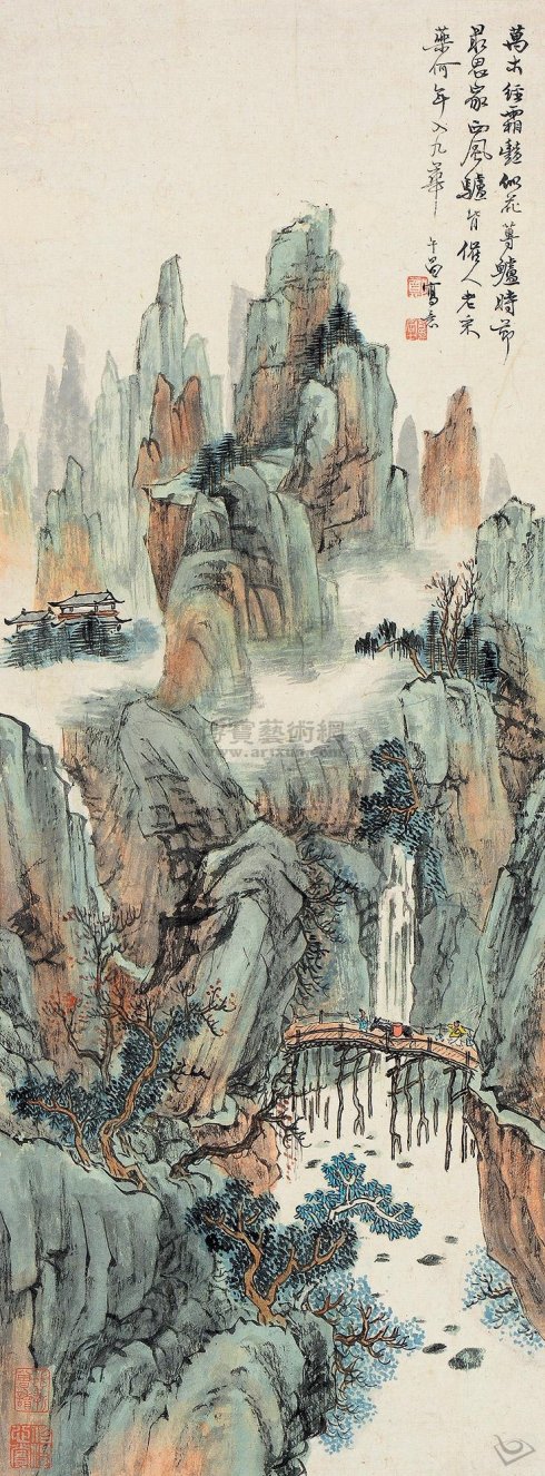 郑午昌书法真迹欣赏,郑午昌花鸟图100幅