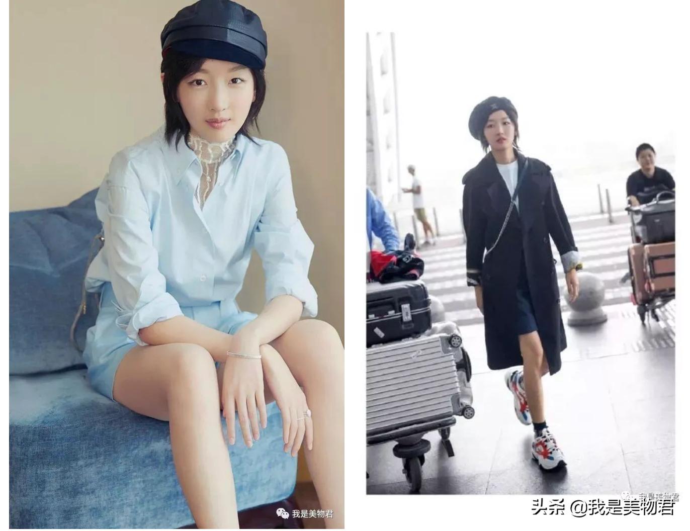 圆脸胖妹妹帽子显脸小推荐,买帽子宽和细哪种条纹显脸小