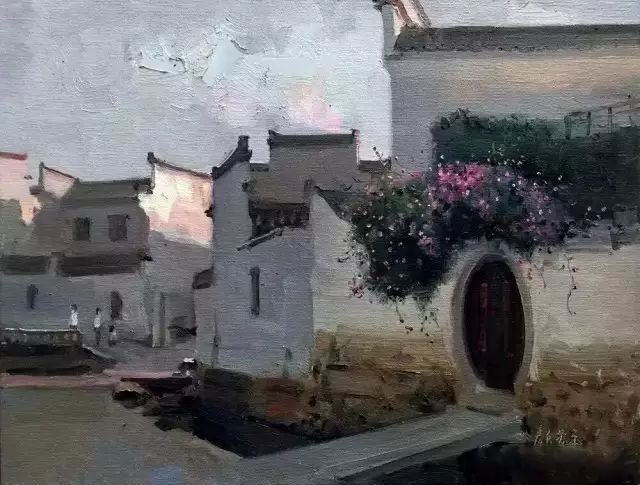 优秀的色彩风景写生作品,下乡风景速写写生教程