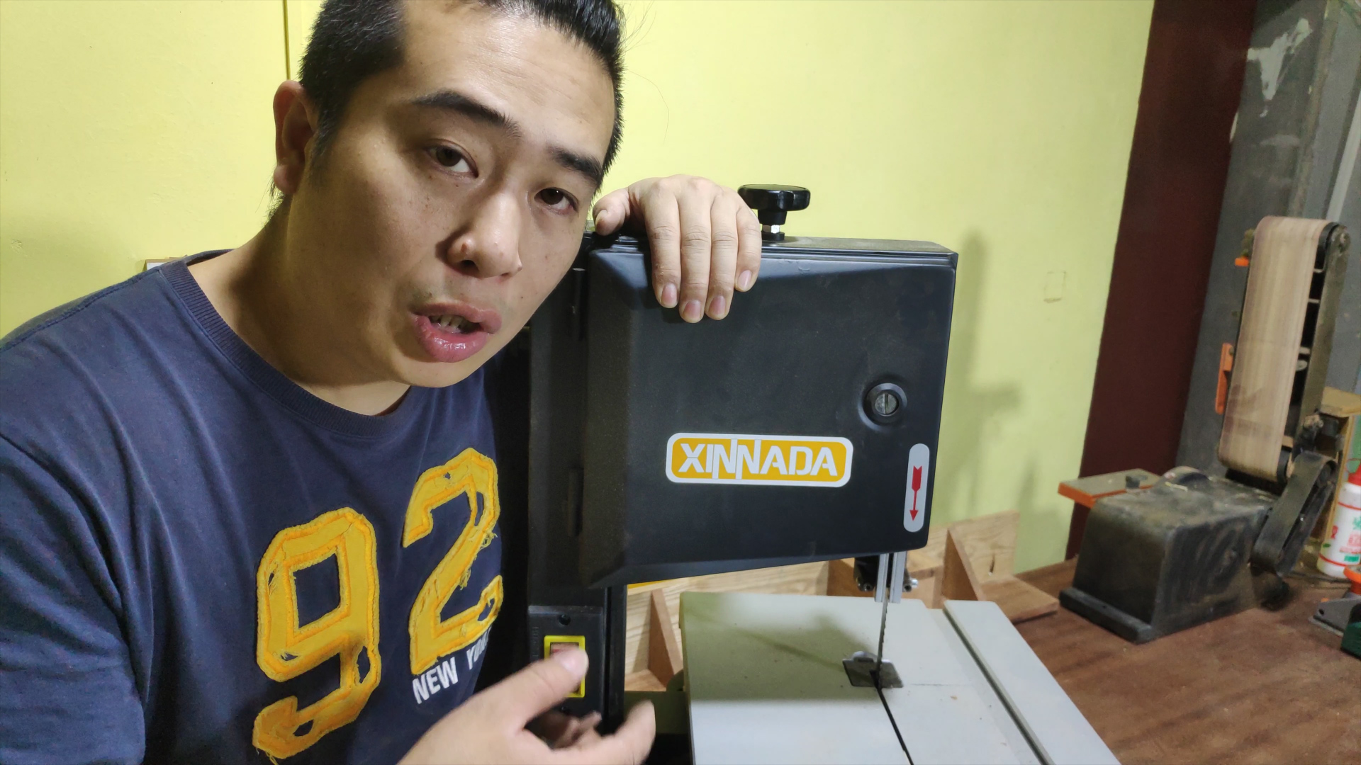 带锯*工罢**了,木工小哥检查问题出在哪里?分享带锯使用九个月感受