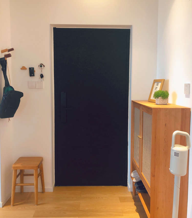 70平两室小户型，原木色的日式小清新，让家更温馨