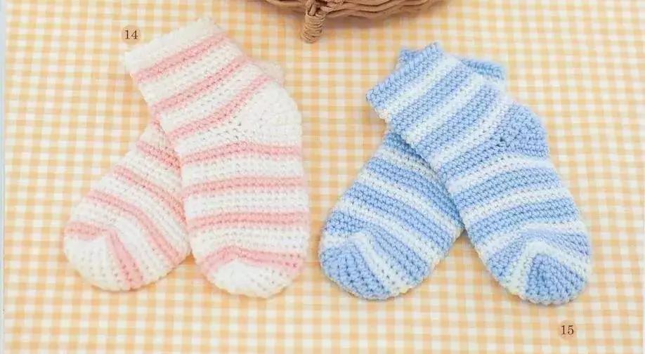 好看毛线袜棒针编织,简单厚实的毛线袜花样