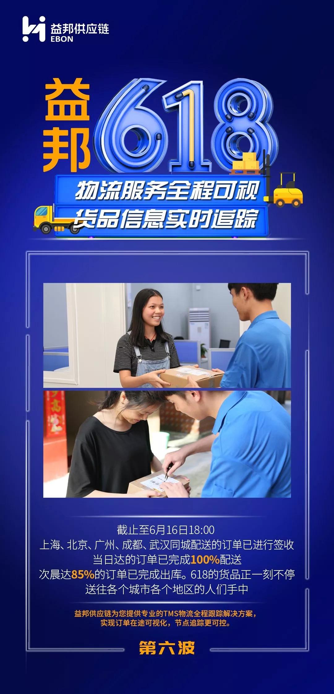 仓配硬实力+科技软实力,益邦助力618物流再提速|益邦供应链