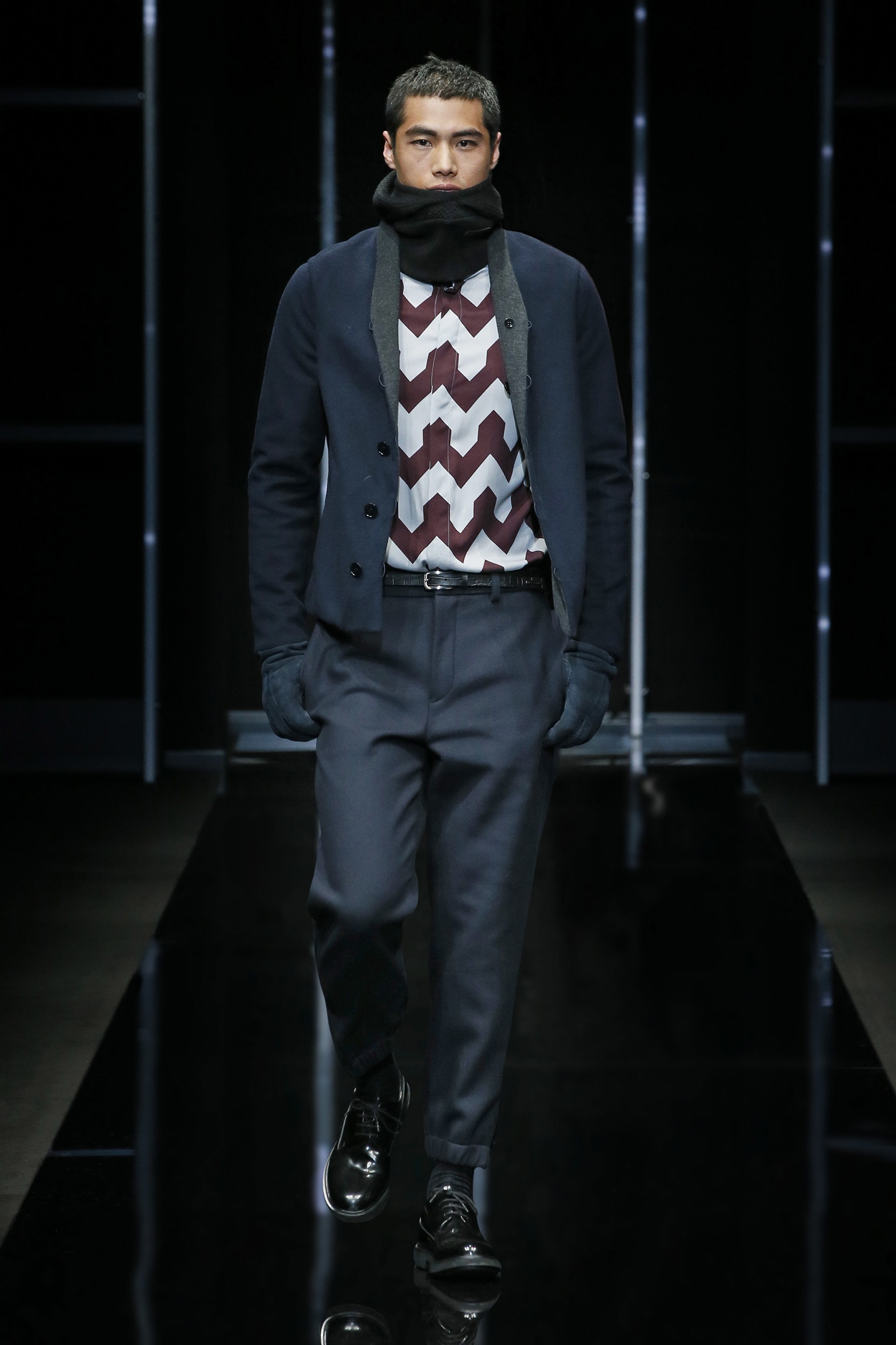 armani秀场男装秋冬2023,giorgioarmani男装胡歌