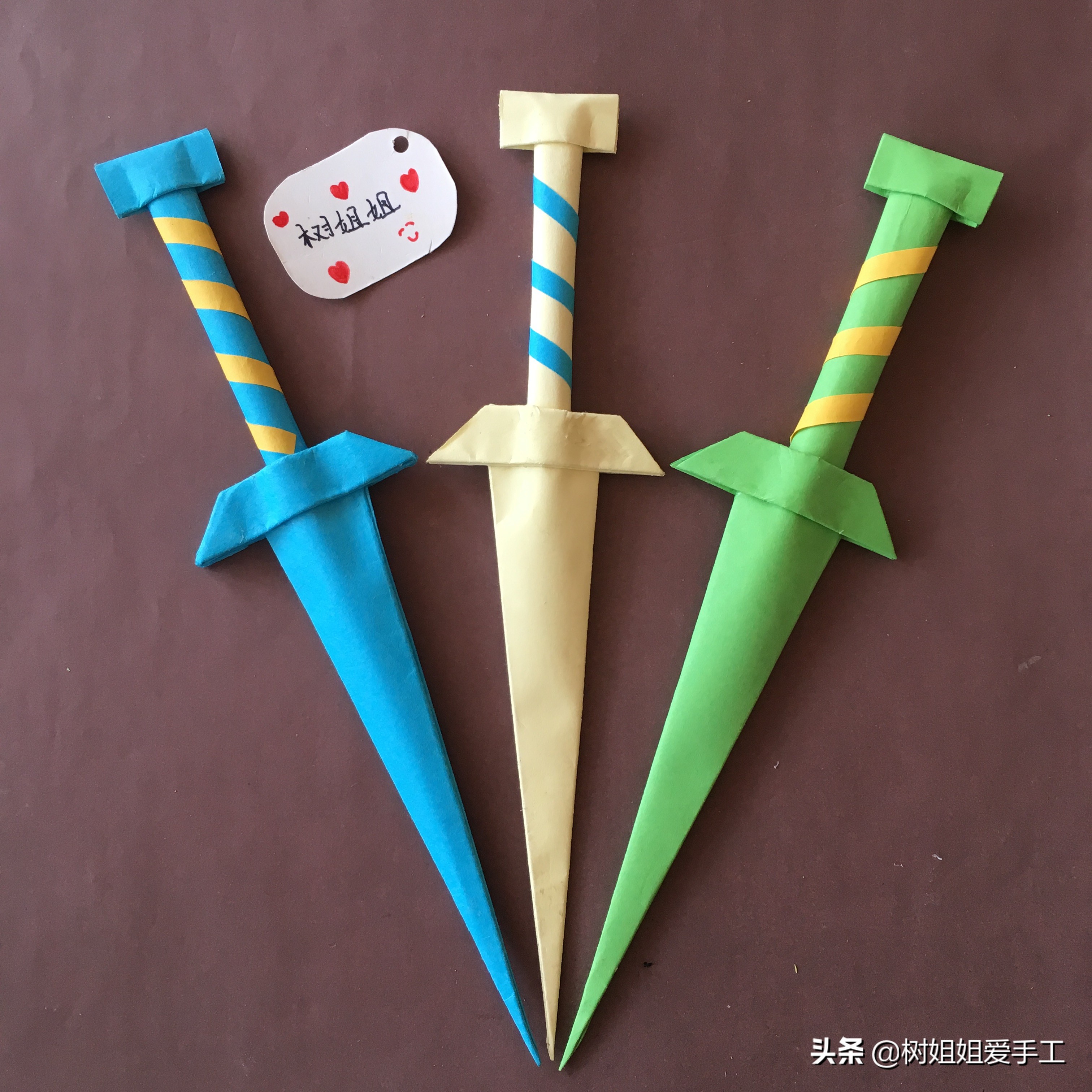 儿童折纸兵器教学,折纸兵器大全简单又漂亮