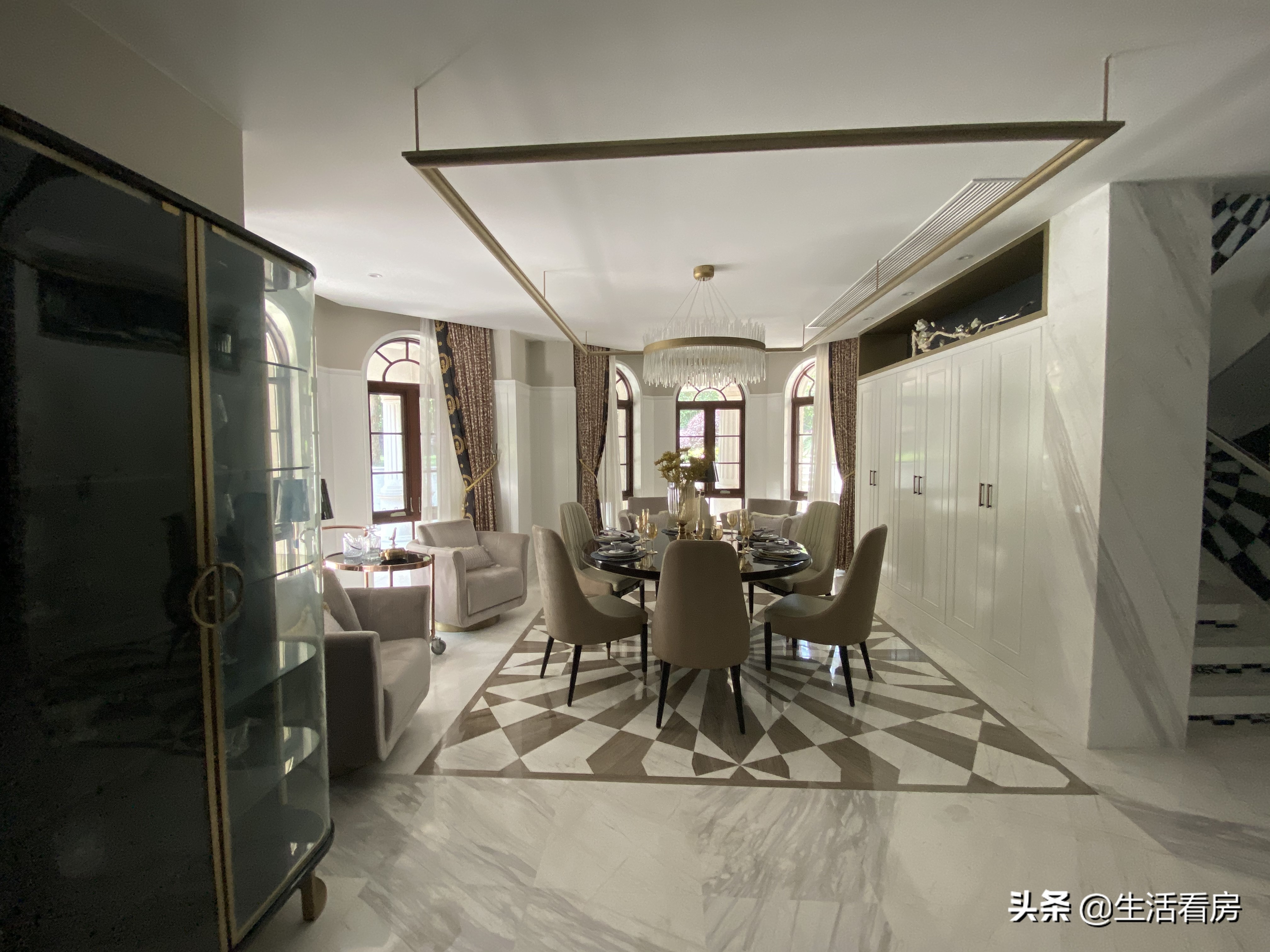 上海松江顶级别墅的内部,松江十大豪宅小区排名