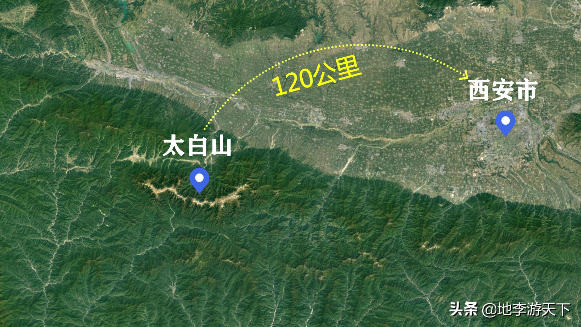 太白山龙脉传说,太白山龙脉风水地形