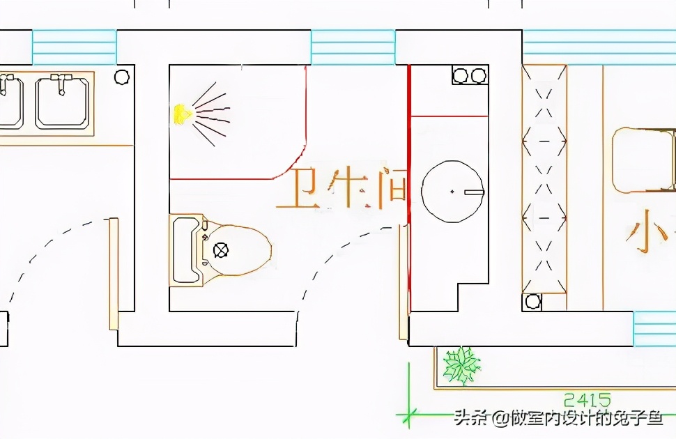 2.5平方小卫生间如何装修设计,怎样装修二楼卫生间