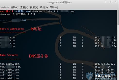 小白客带你走进黑客世界15kalilinux下的信息收集技术