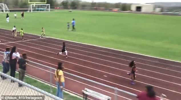 田径神童美国,短跑100米神童