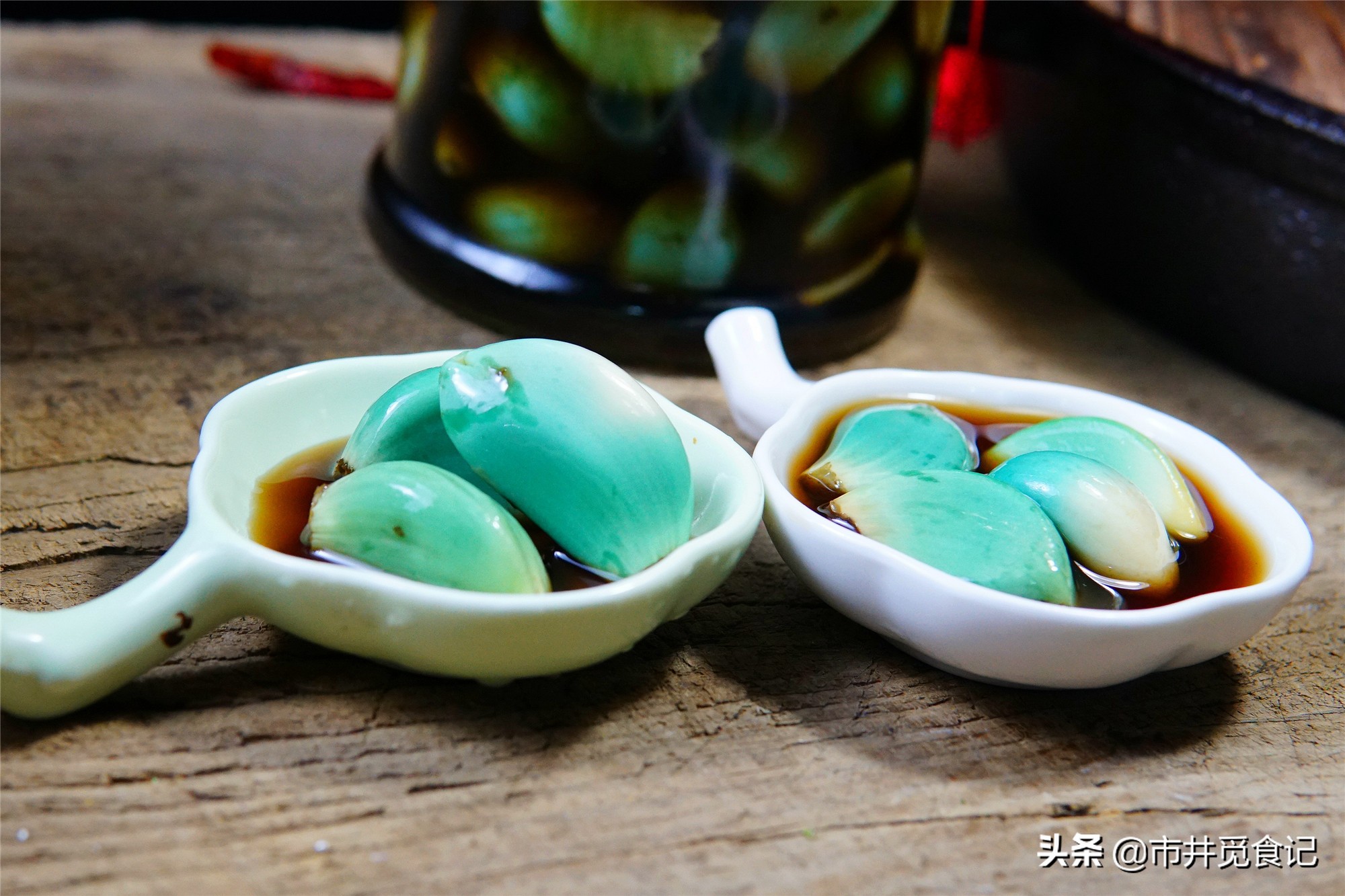 腊八蒜腌好辣怎么补救,腌腊八蒜又脆又绿方法