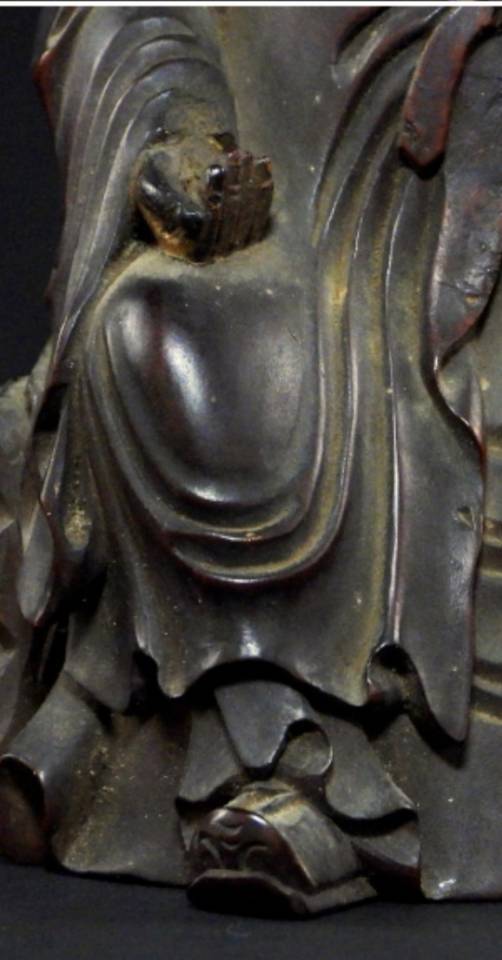 国外拍到的珍贵木材雕像果然没看走眼——适珍拍卖宝物鉴定32