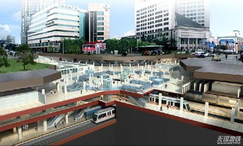 无锡地铁三阳广场站出口世界纪录,无锡三阳地铁站