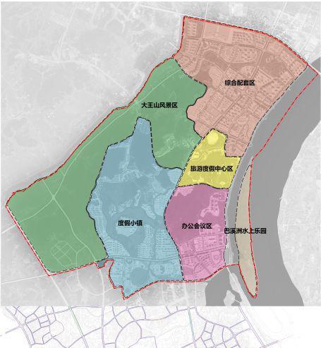 湘江大王山度假区,湘江古镇风景区