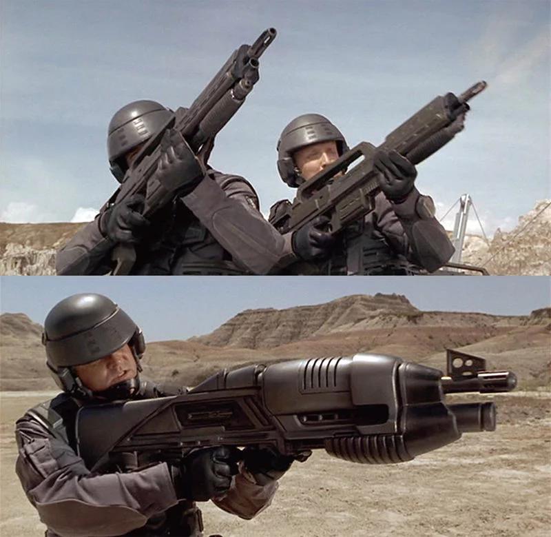 流浪地球里的未来枪械,流浪地球中有没有狙击枪