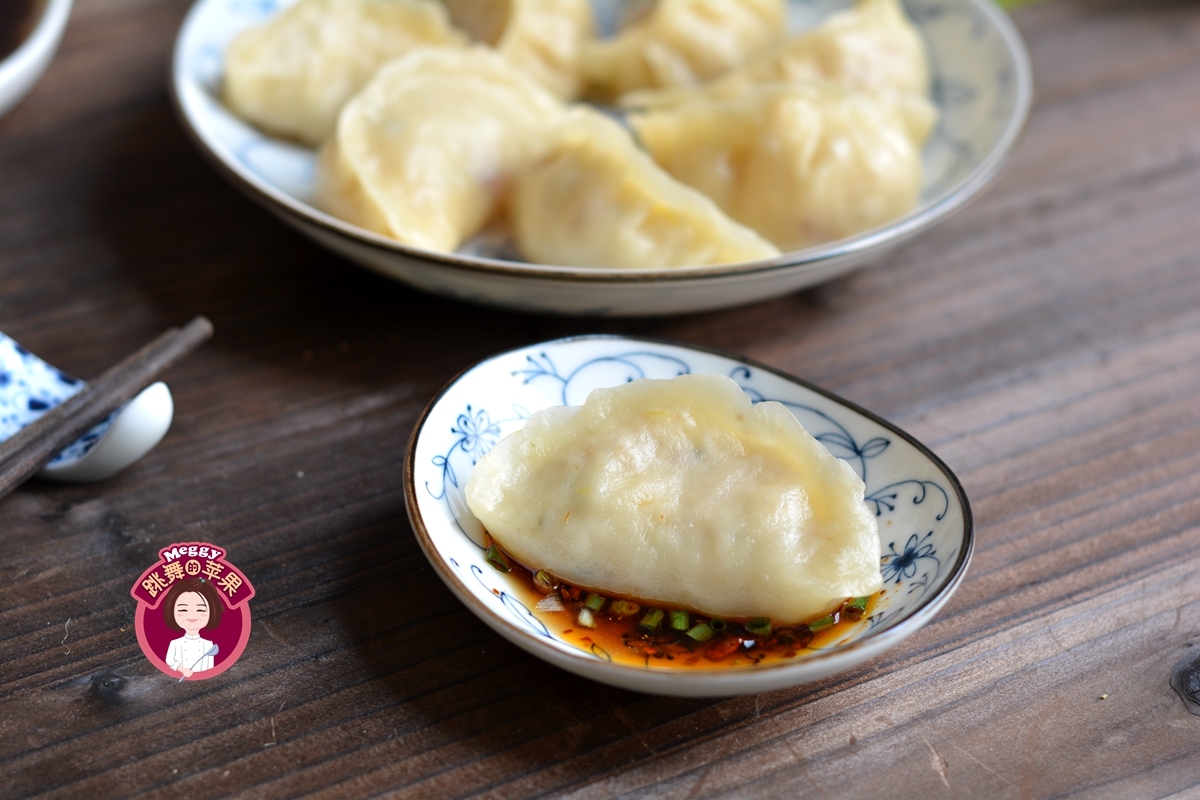 烫面胡萝卜面饺子,怎样和饺子面软而筋道