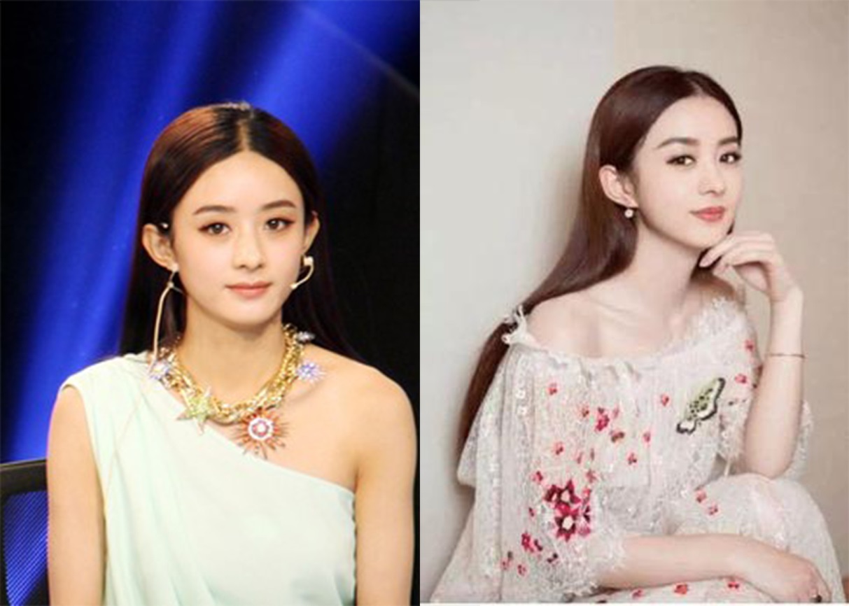 圆脸2022年减龄气质卷发发型中分,大气脸型适合中分发型