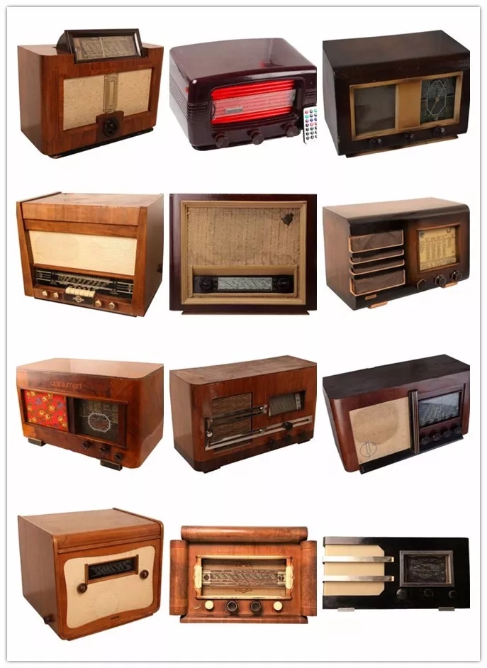 老物件翻新收音机,老电子管收音机翻新视频