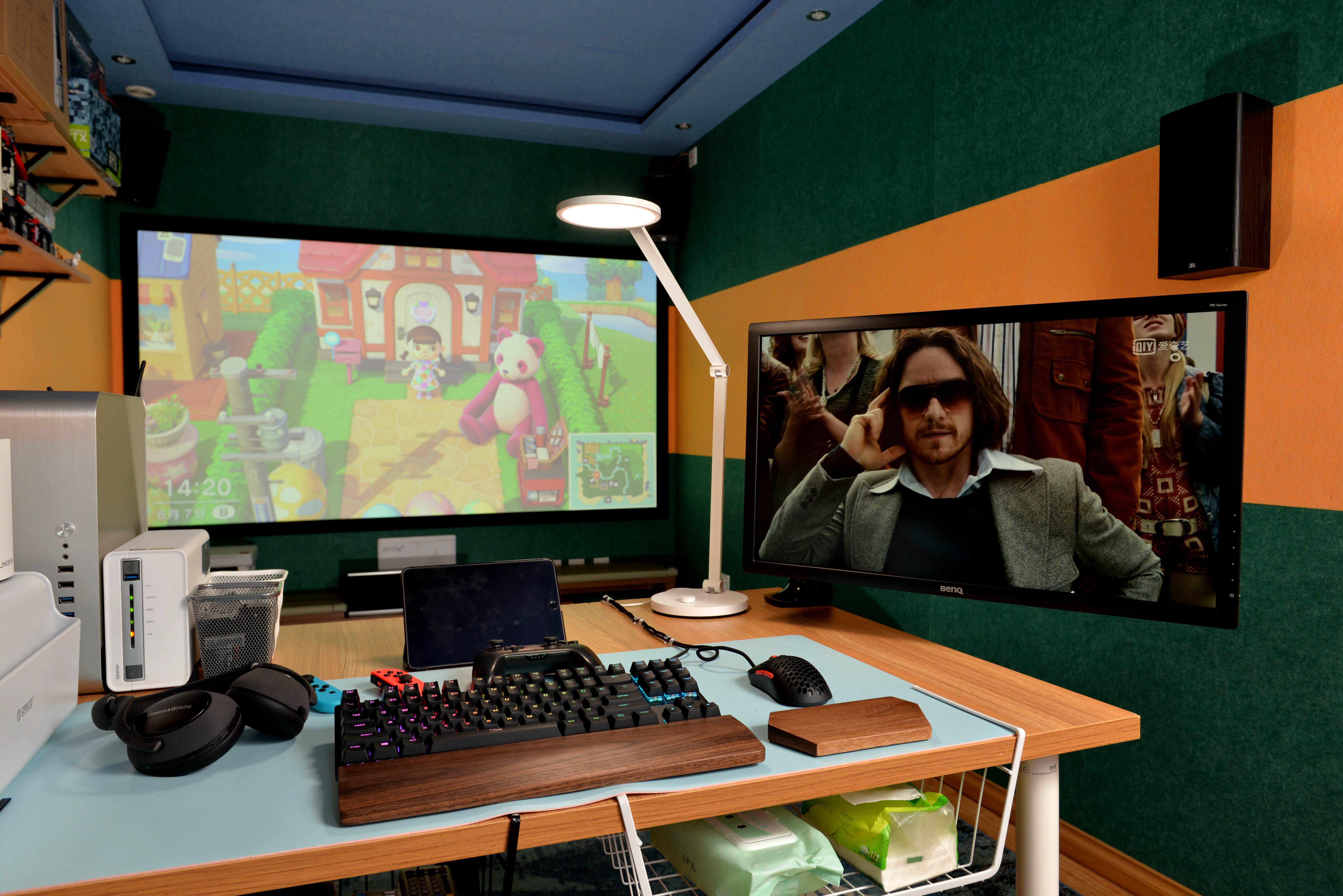 数十款桌面神器，打造100寸娱乐桌面，投影与显示器的完美结合