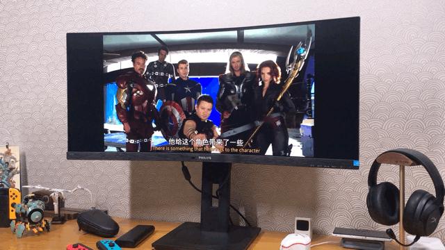 飞利浦345m2r34寸显示器评测,34寸144hz显示器推荐4k飞利浦