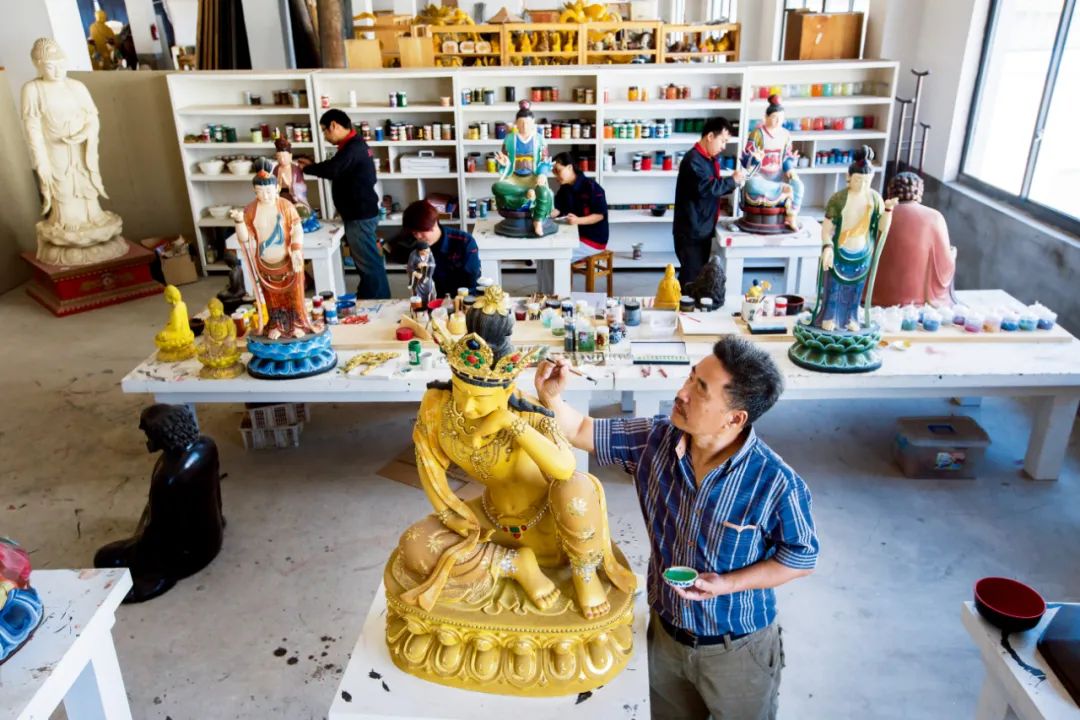 天台山佛雕,浙江天台佛像