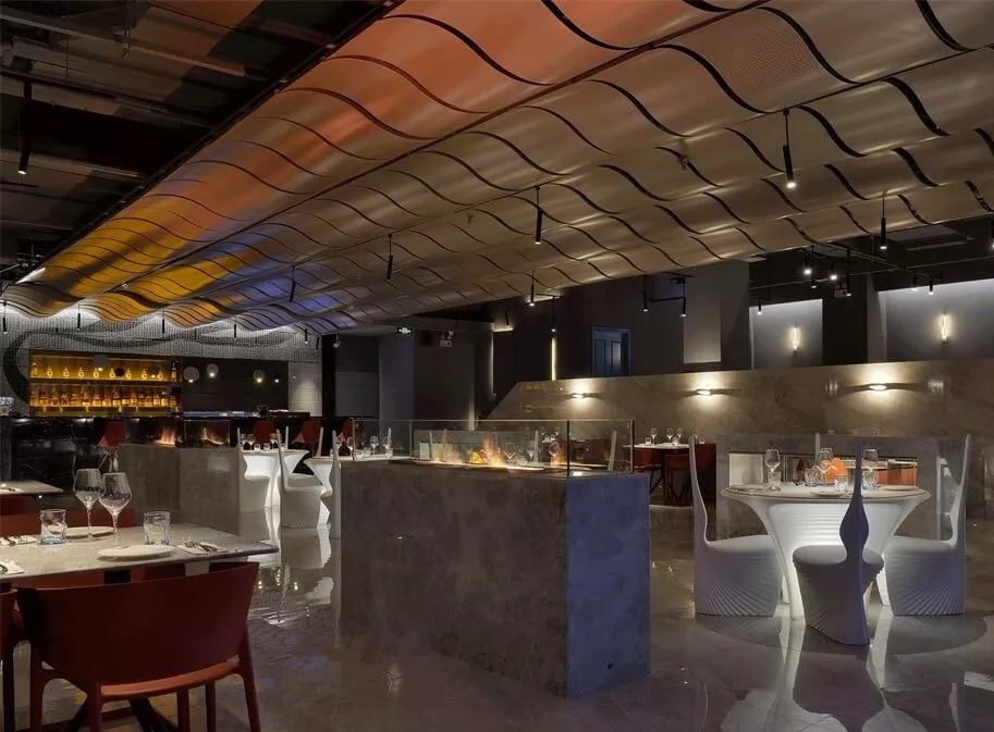 greywhale灰鲸餐厅,艺术感爆棚的餐厅设计