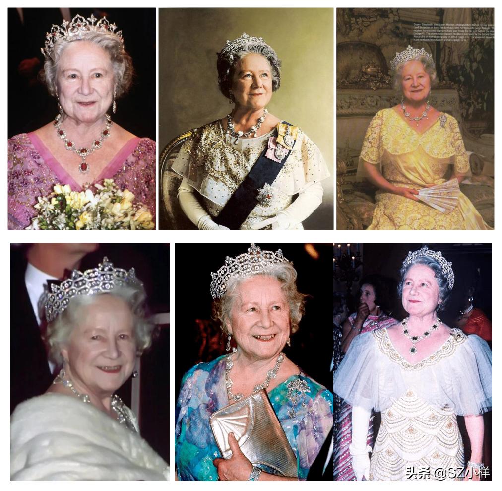英国女王多奢侈,英国女王佩戴珠宝来源图