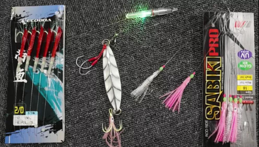 带鱼串钩用几号主线,岸边串钩钓带鱼教学