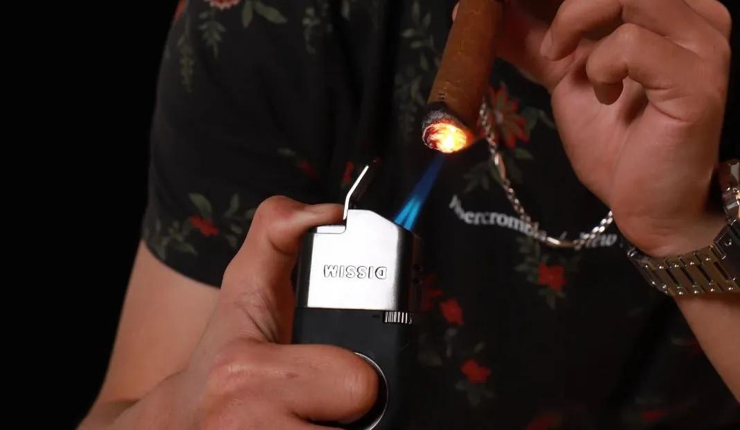 雪茄双火打火机,雪茄蓝焰打火机