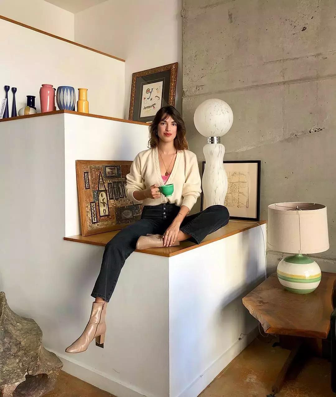 春天穿奶奶衫的搭配技巧,女生奶奶衫图片