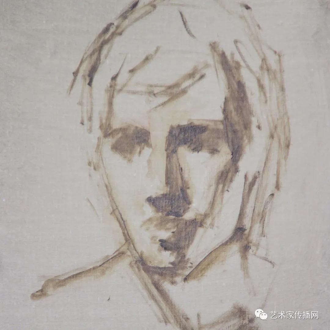 美国写实油画大师作品欣赏,写实油画中国女肖像脸部调色技巧